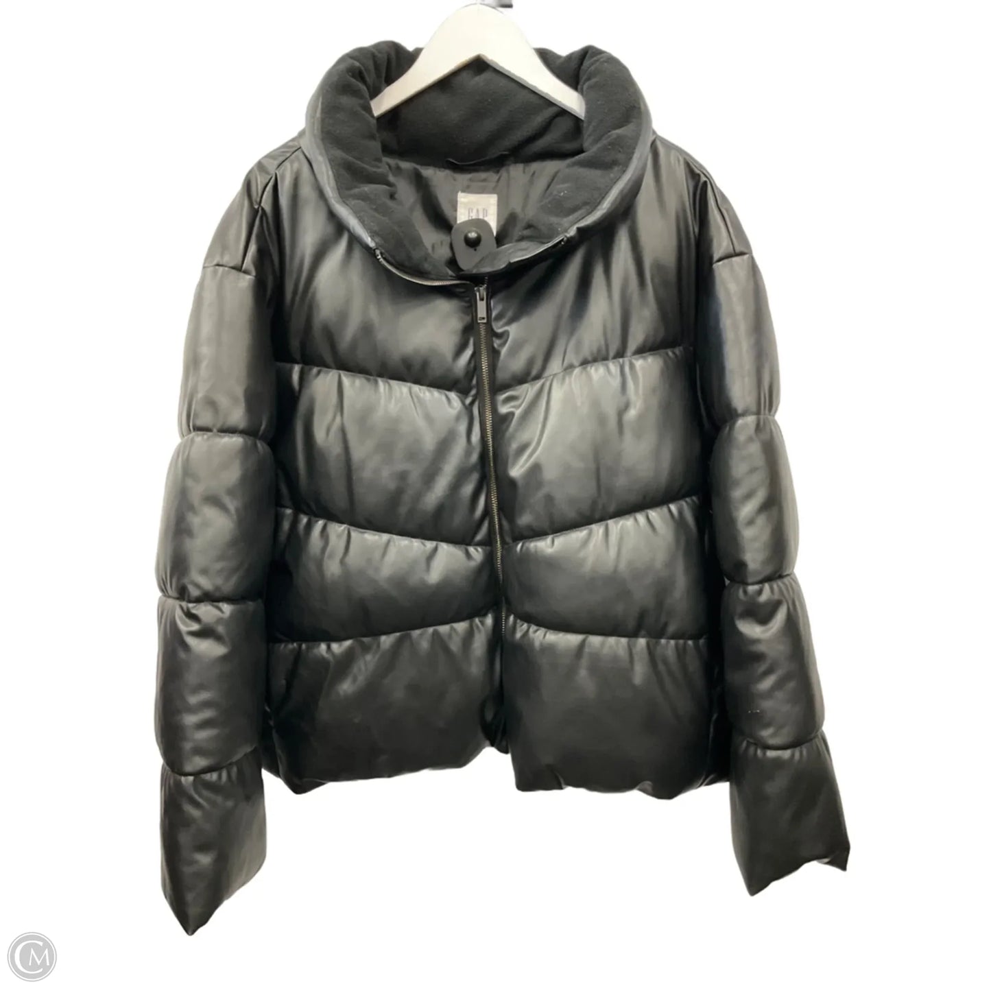 Coat Puffer & Quilted By Gap In Black, Size: Xl