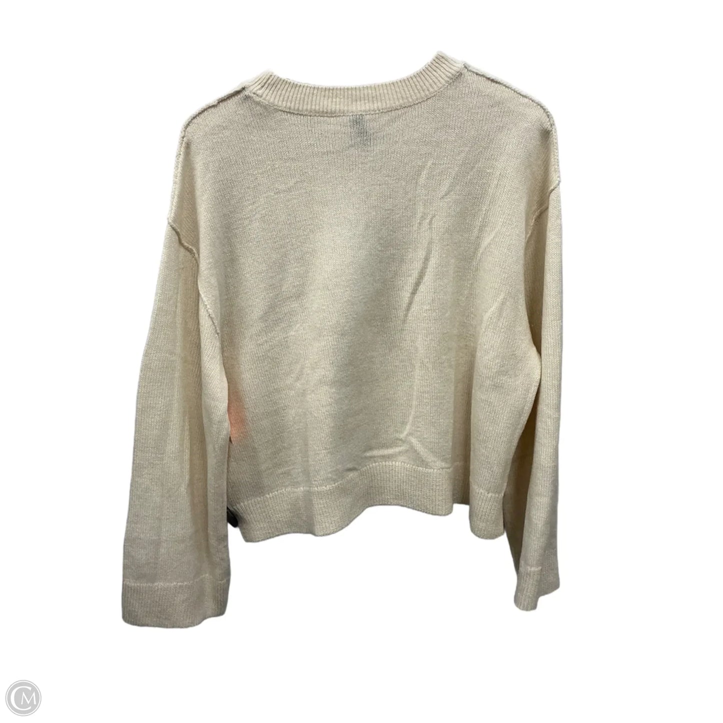 Sweater By Divided In Cream, Size: L