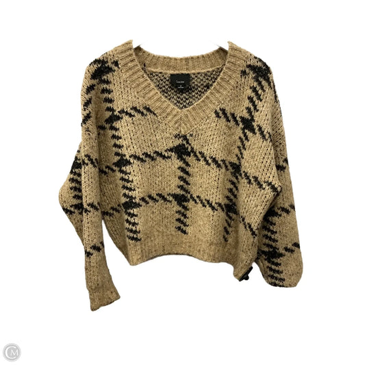 Sweater By Lumiere In Tan, Size: M