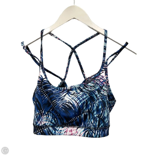 Athletic Bra By Gaiam In Blue, Size: Xl