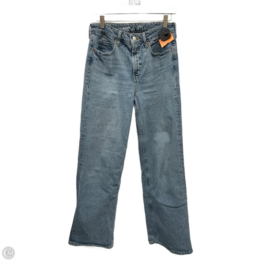 Jeans Wide Leg By Old Navy In Blue Denim, Size: 4