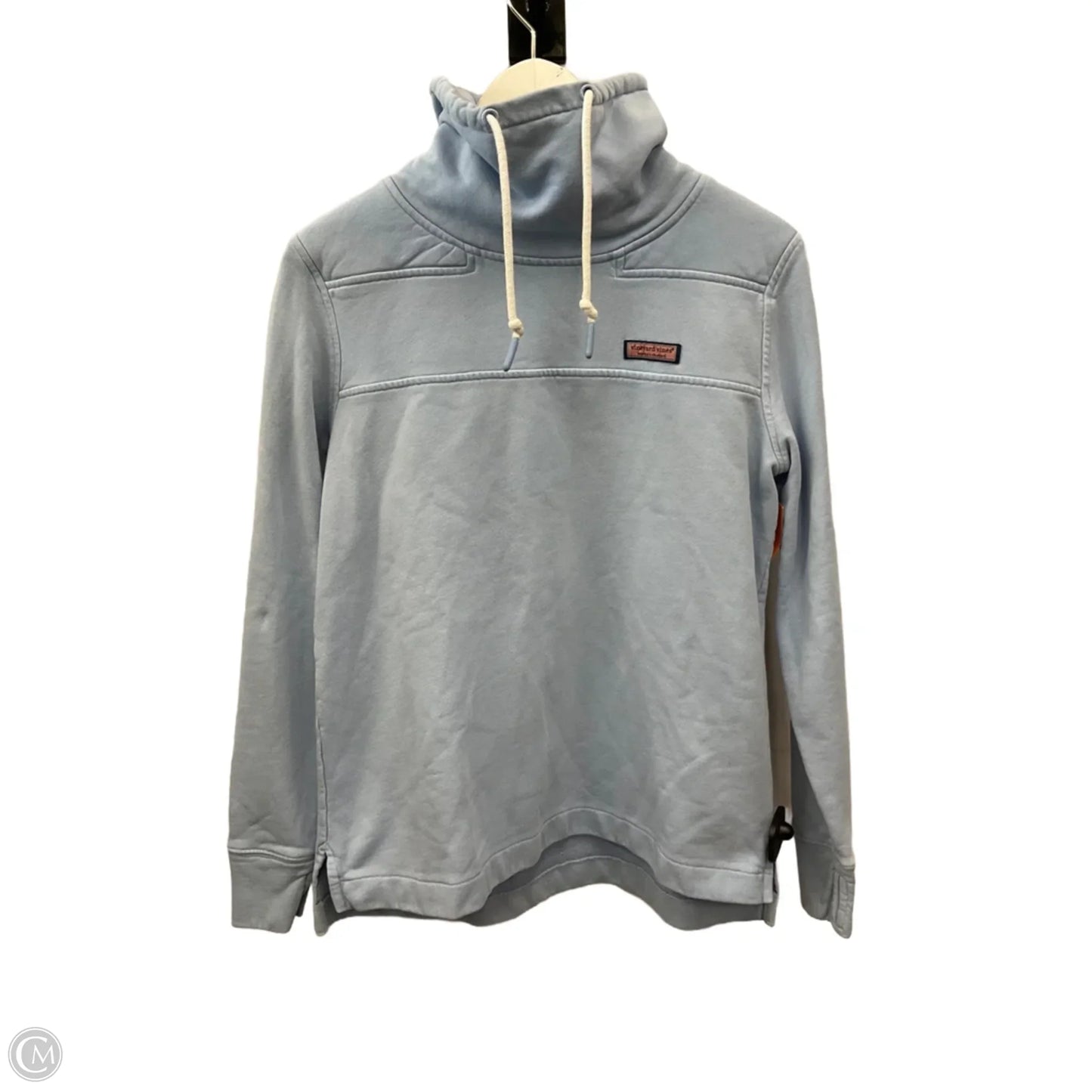 Athletic Sweatshirt Collar By Vineyard Vines In Blue, Size: S