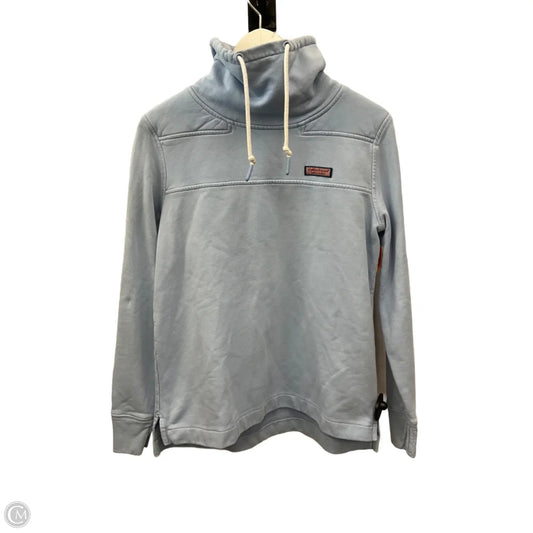 Athletic Sweatshirt Collar By Vineyard Vines In Blue, Size: S
