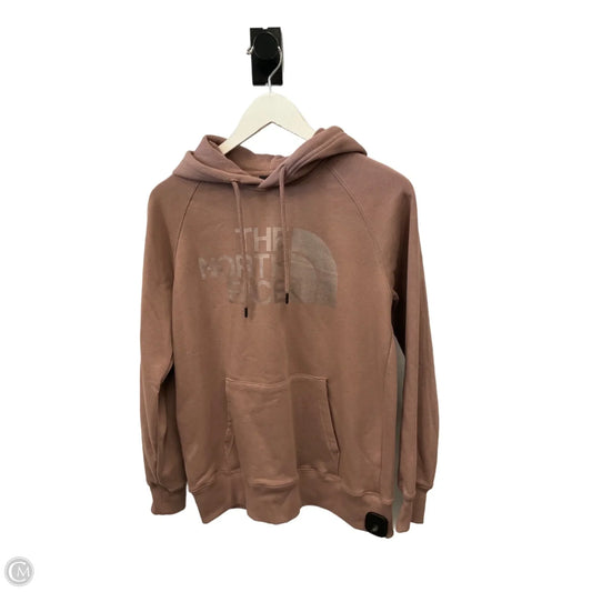 Athletic Sweatshirt Hoodie By The North Face In Pink, Size: S
