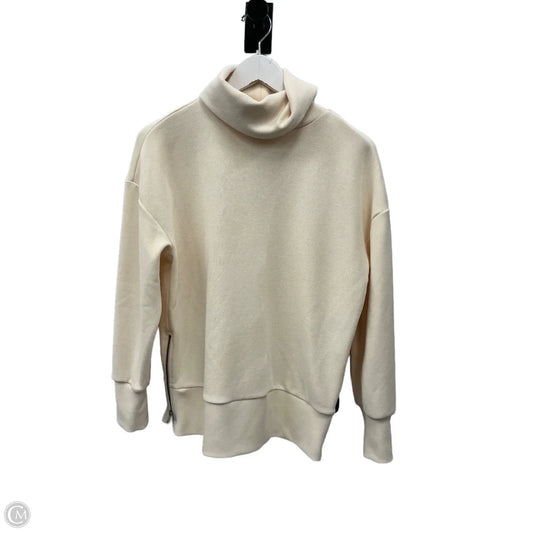 Top Long Sleeve By Simply Vera In Cream, Size: Xs