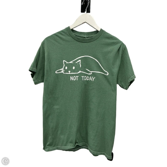 Top Short Sleeve By Clothes Mentor In Green, Size: S