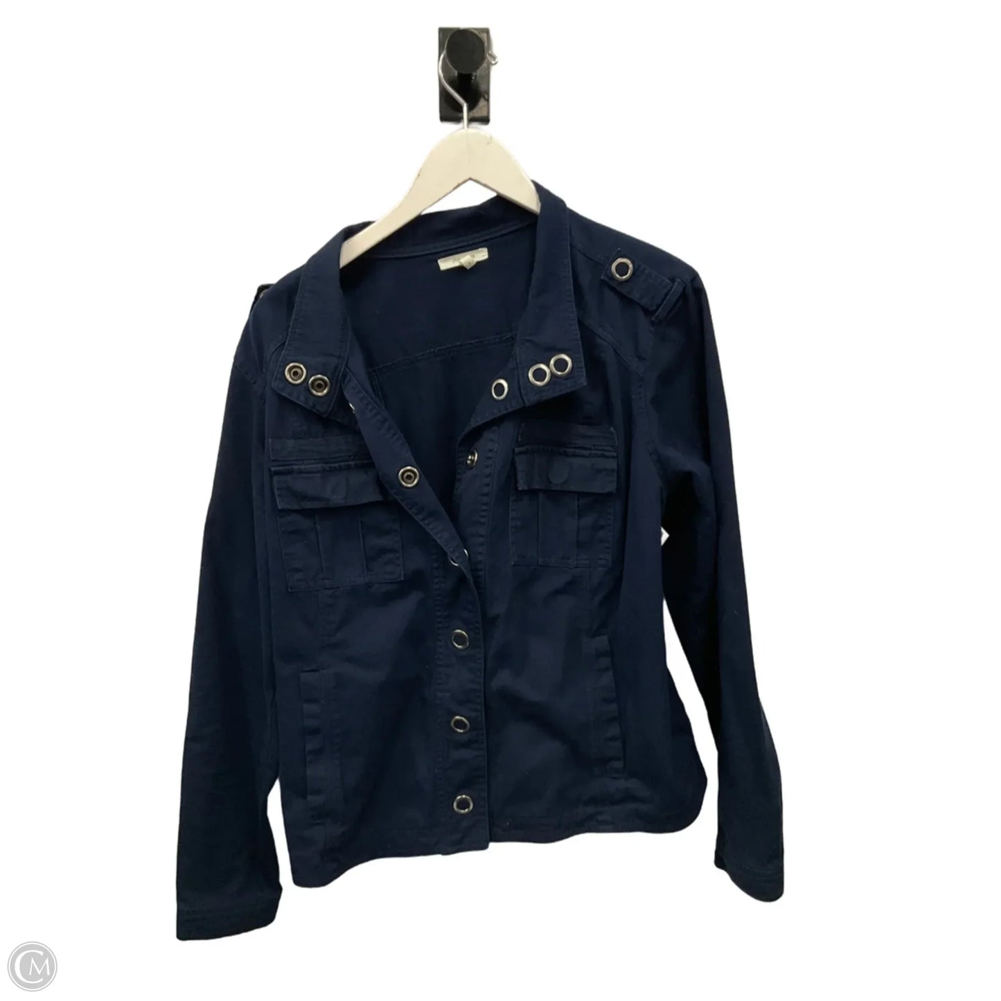 Jacket Other By Maurices In Navy, Size: 1x