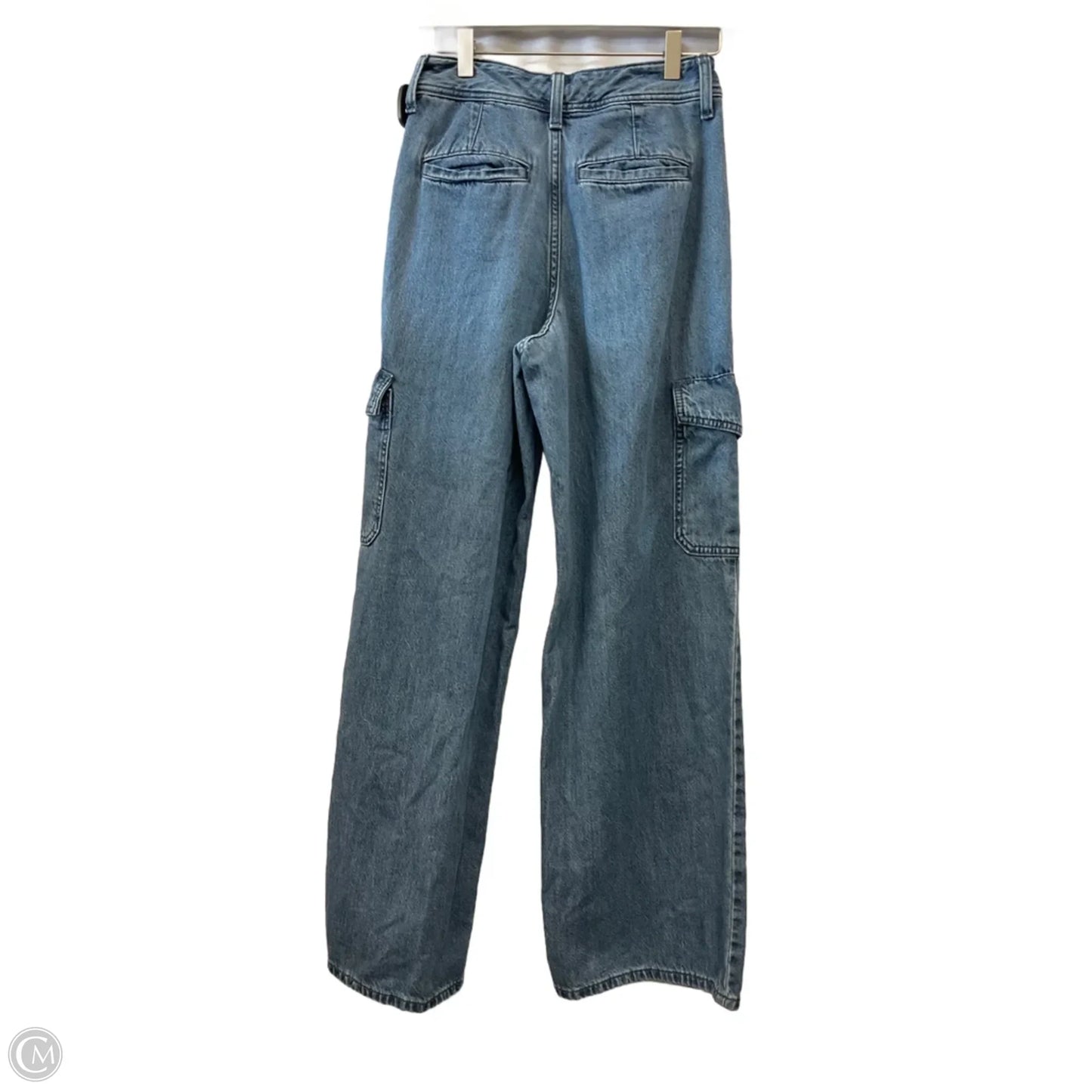 Jeans Wide Leg By Universal Thread In Blue Denim, Size: 0