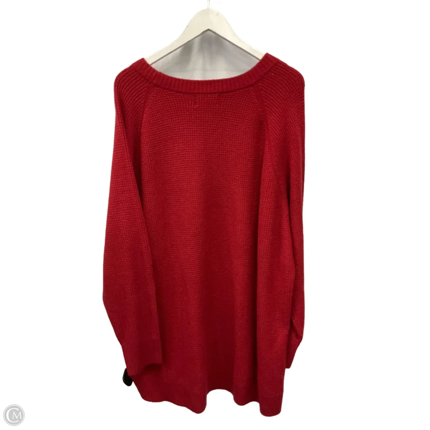 Sweater By Old Navy In Red, Size: 3x