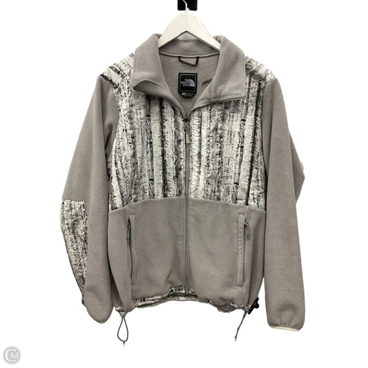 Athletic Jacket By The North Face In Grey, Size: Xl