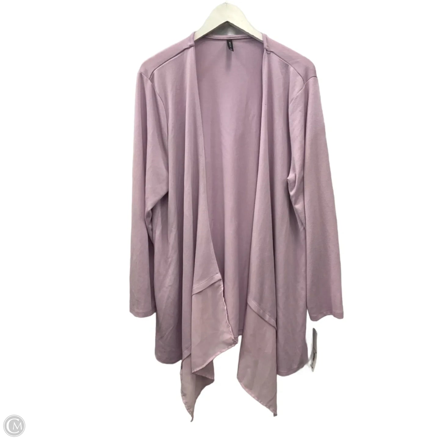 Cardigan By Massini In Purple, Size: 2x