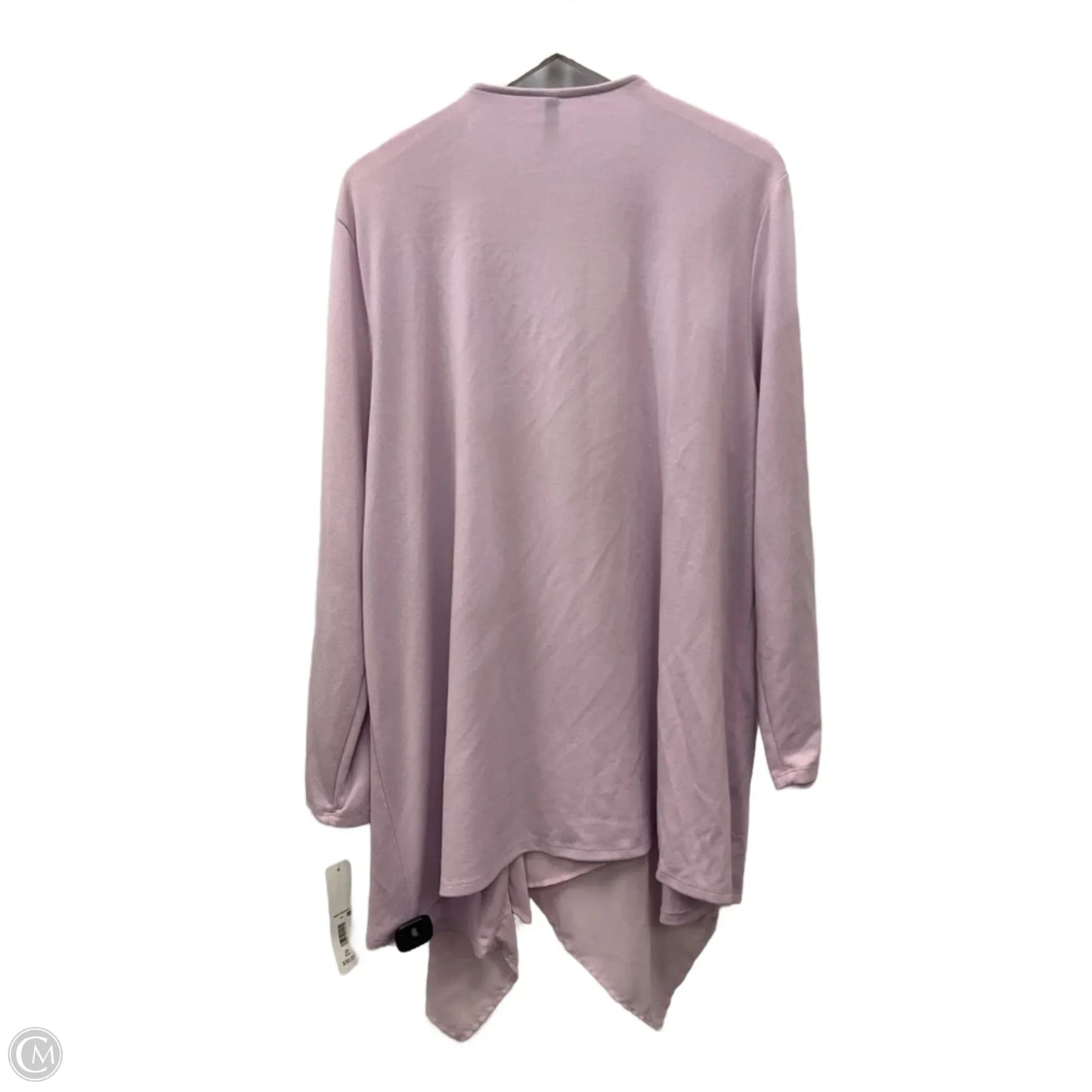 Cardigan By Massini In Purple, Size: 2x