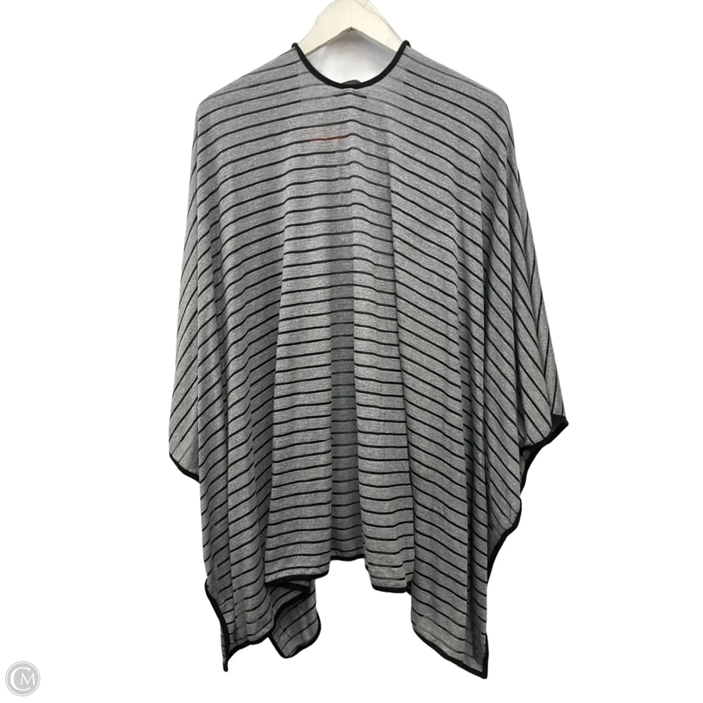 Shawl By Calvin Klein In Striped Pattern, Size: Osfm