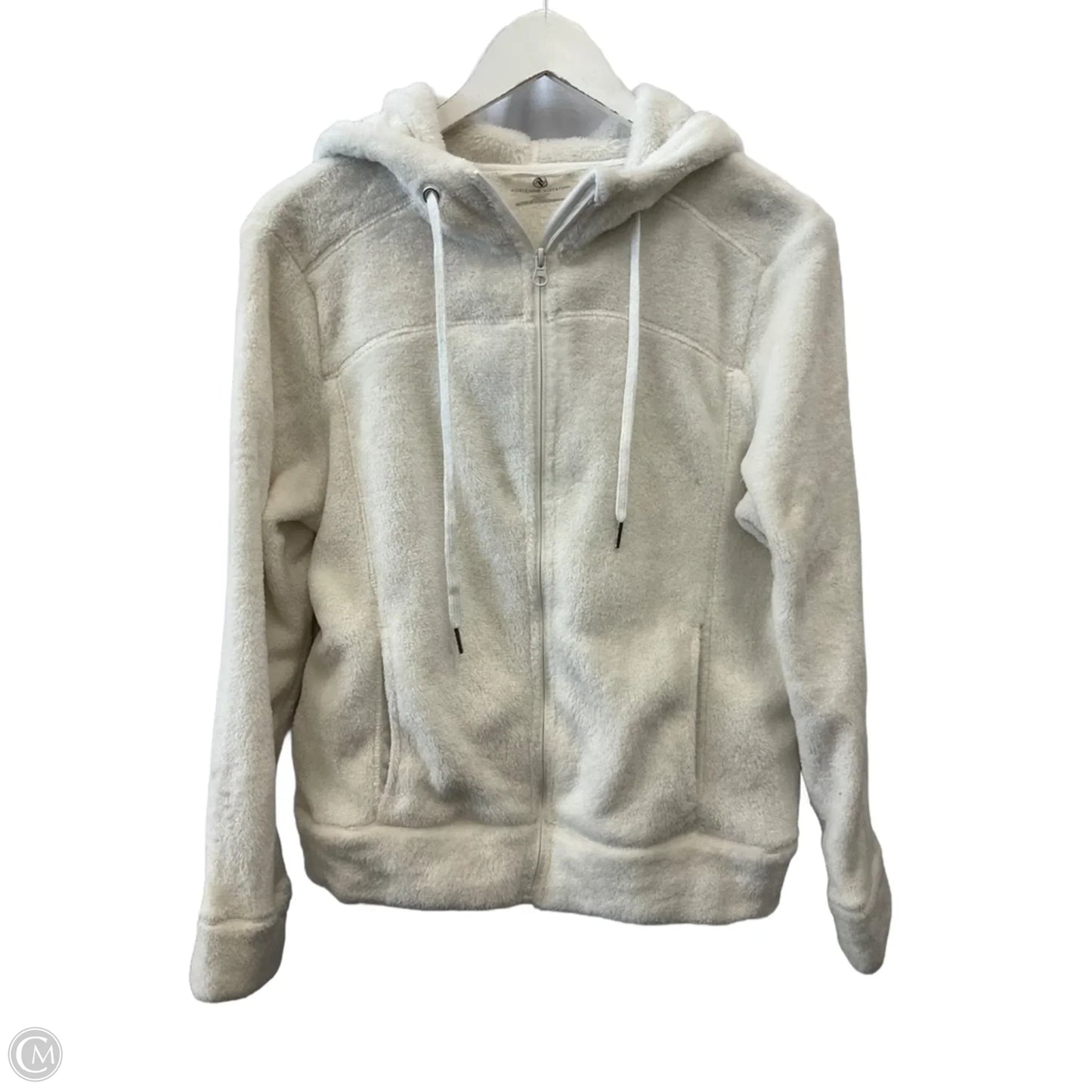Athletic Fleece By Adrienne Vittadini In White, Size: L