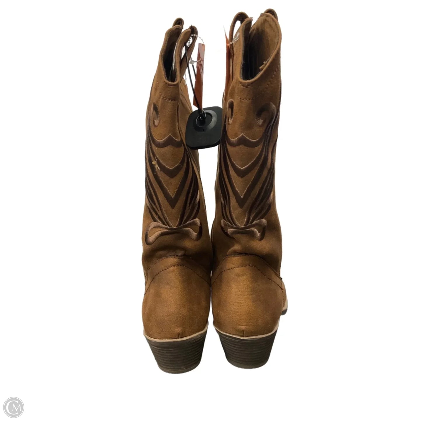 Boots Western By Falls Creek In Brown, Size: 9