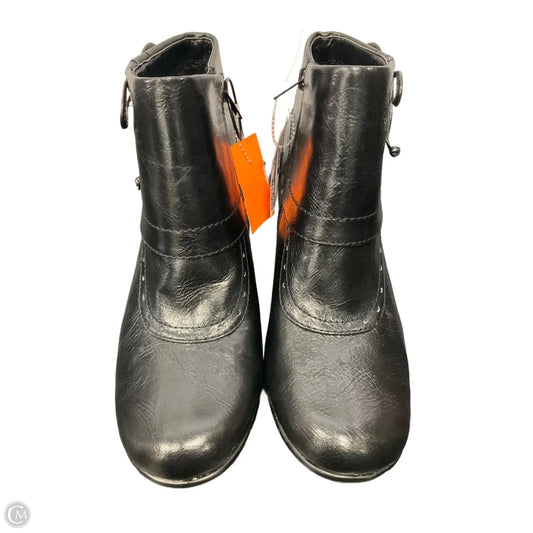 Boots Ankle Heels By Aerosoles In Black, Size: 8.5