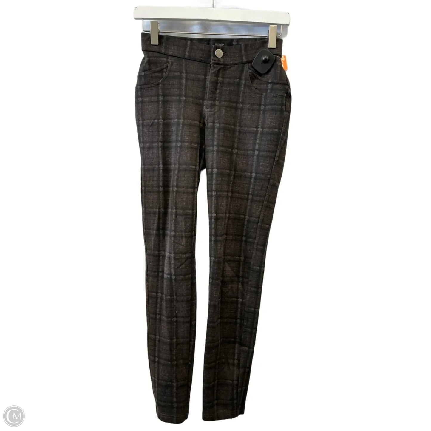 Pants Other By Simply Vera In Plaid Pattern, Size: Xs