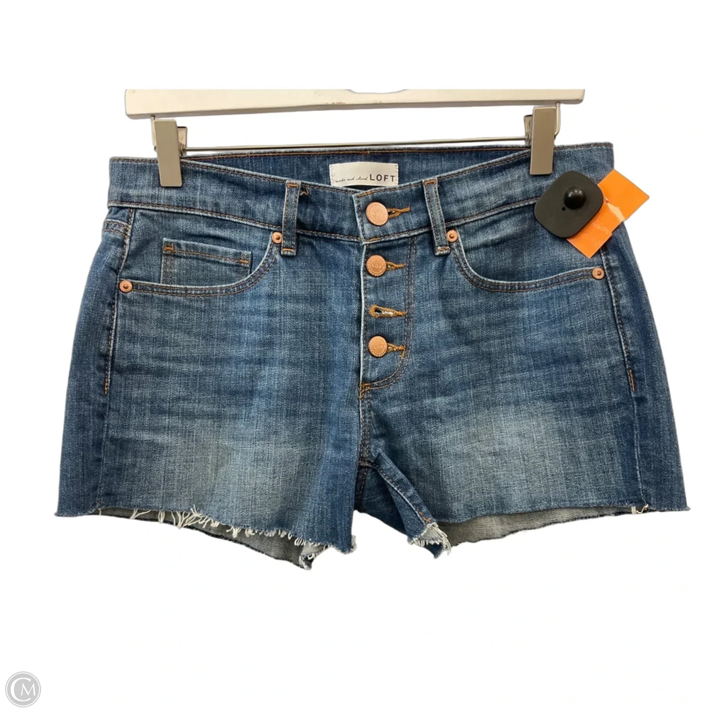 Shorts By Loft In Blue Denim, Size: 2