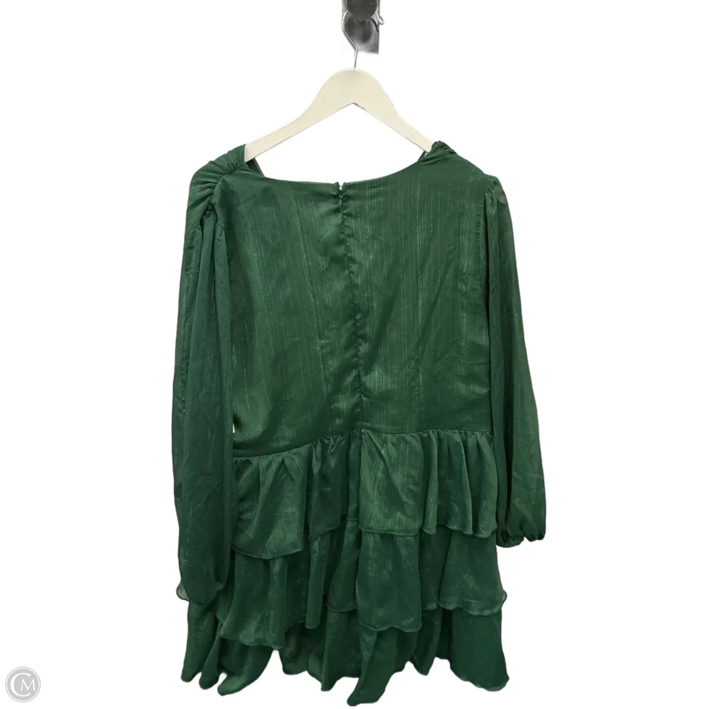 Dress Casual Short By Arula In Green, Size: Xxl