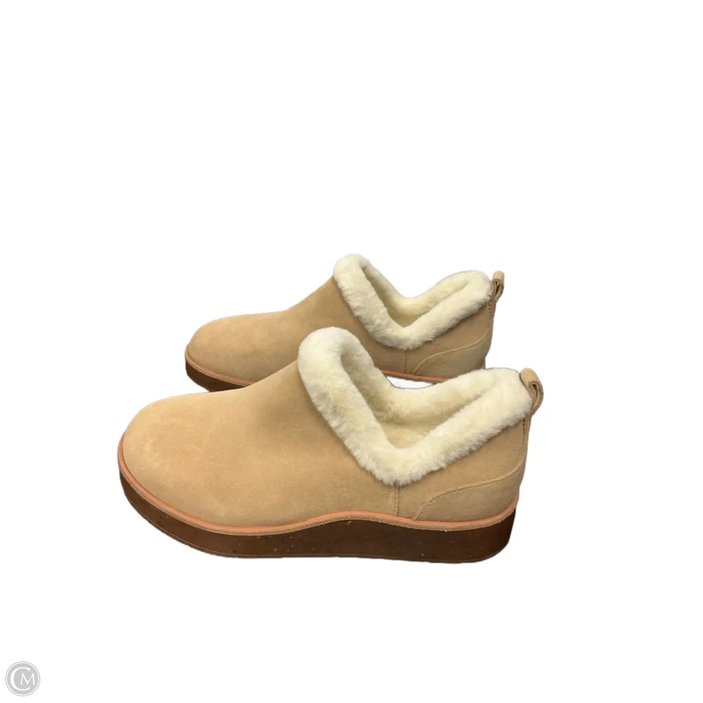 Shoes Heels Platform By Abeo In Beige, Size: 8