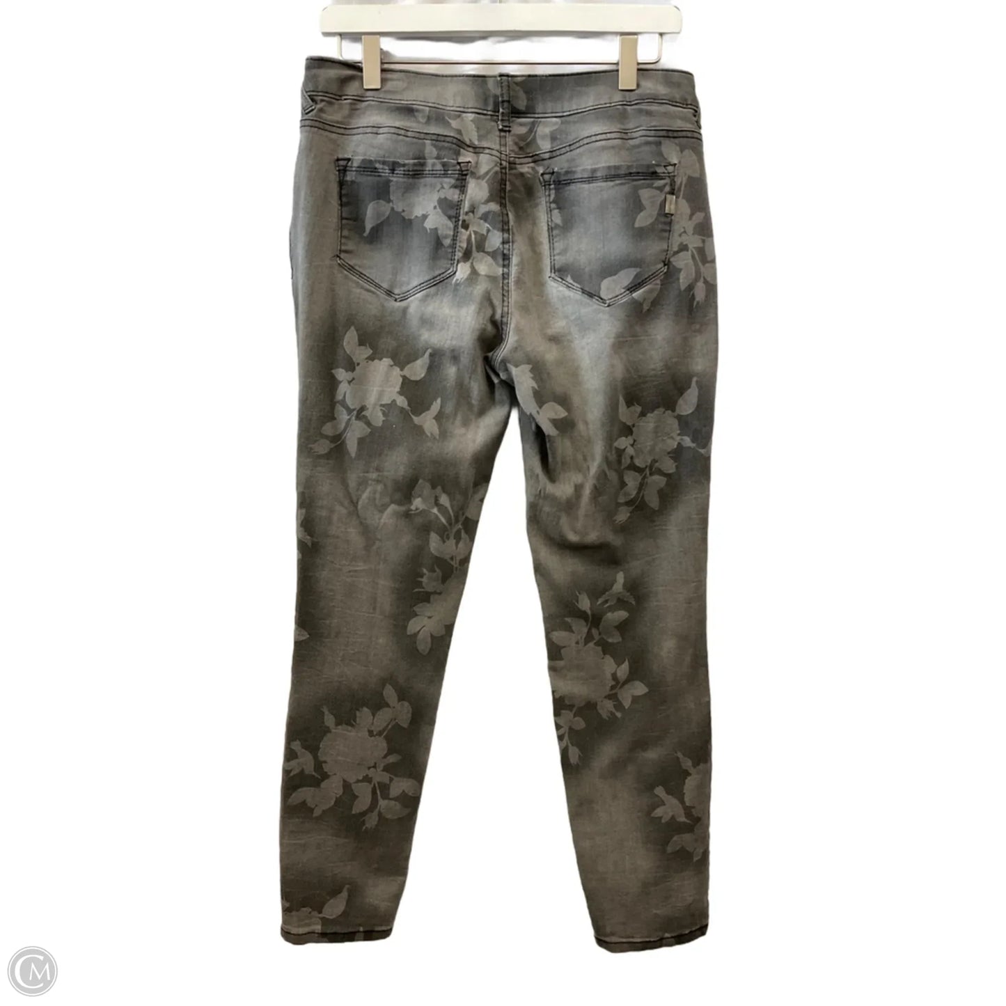 Jeans Skinny By 1822 Denim In Grey, Size: 8