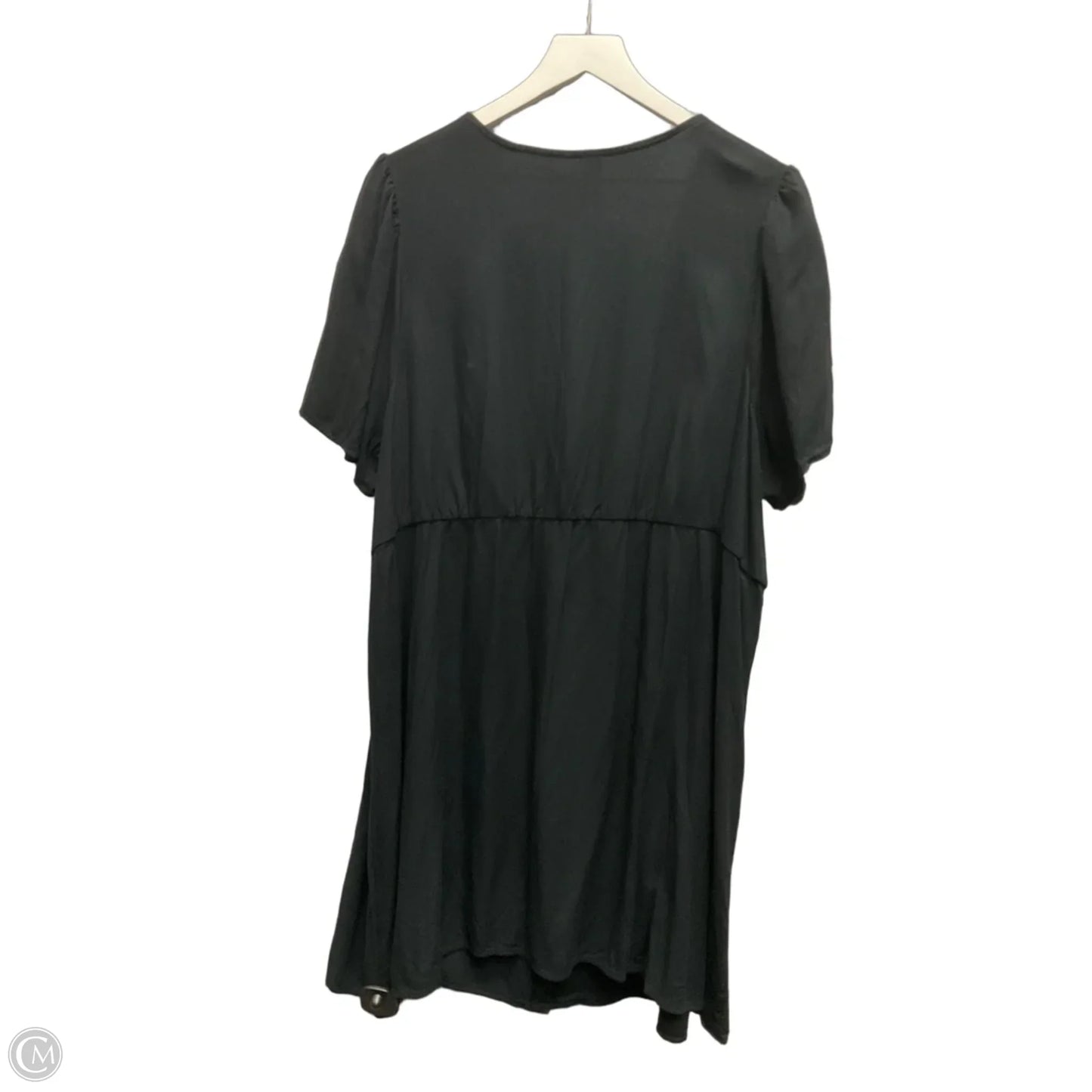Tunic Short Sleeve By Old Navy In Black, Size: 3x