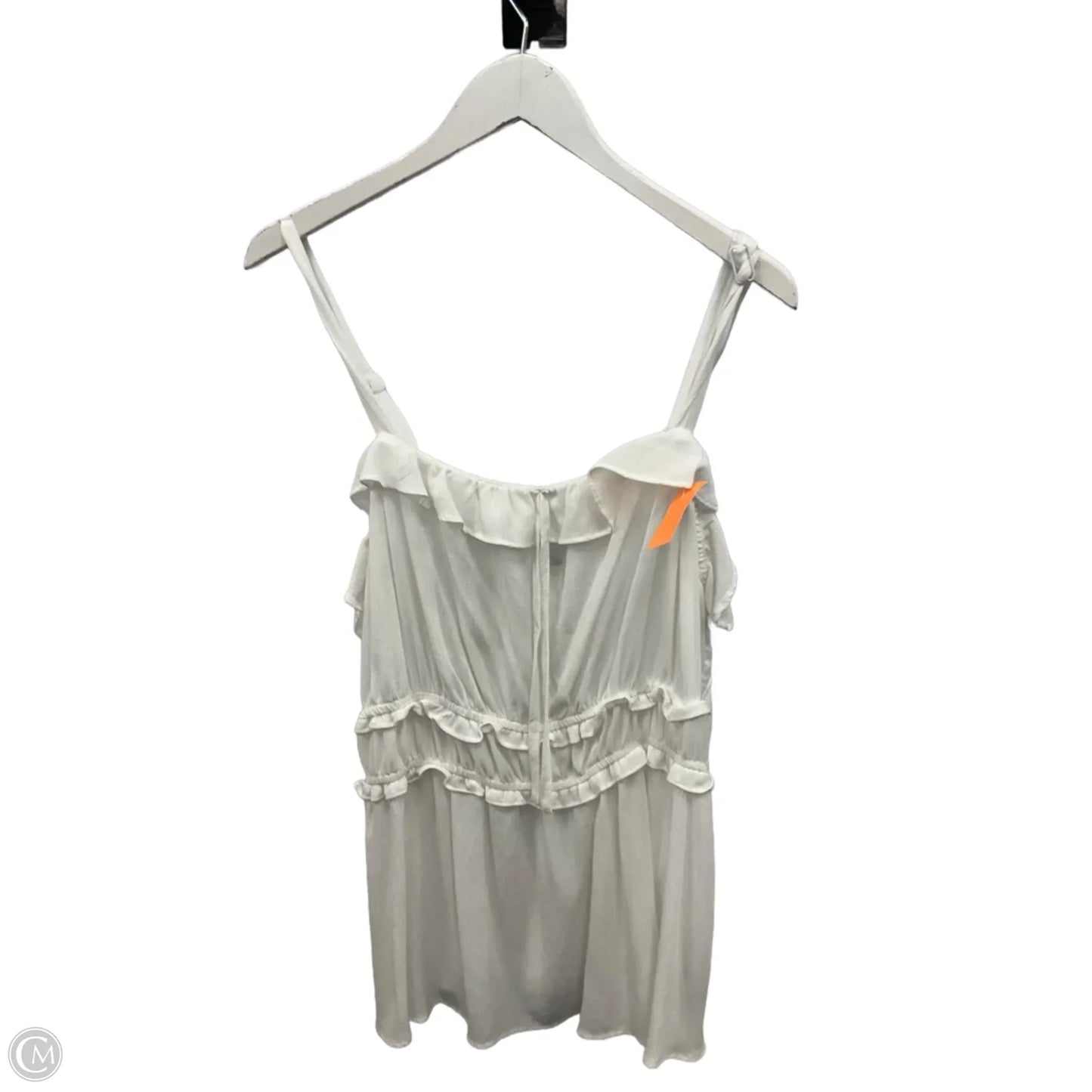 Tank Top By Torrid In White, Size: 3x