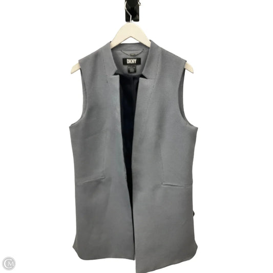 Vest Other By Dkny In Blue & White, Size: L