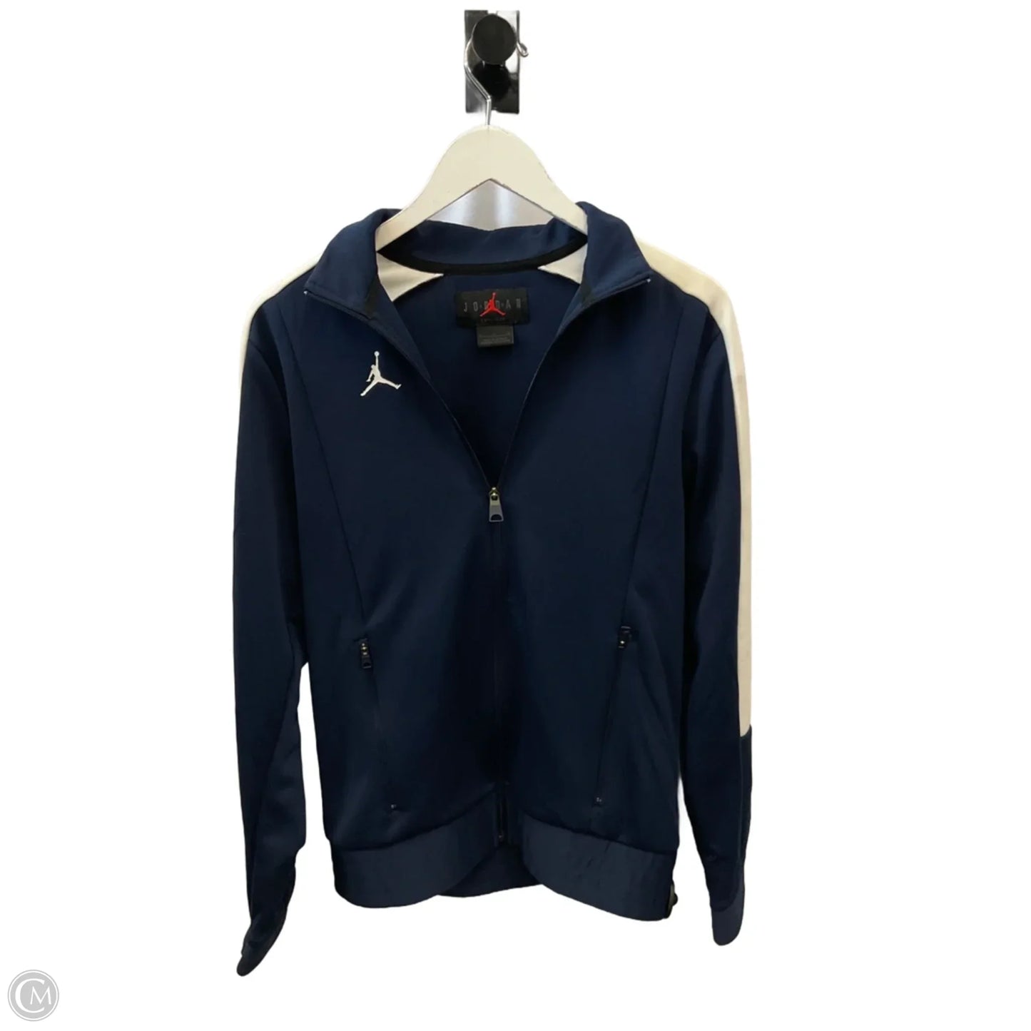 Jacket Luxury Designer By Jordan In Navy, Size: S