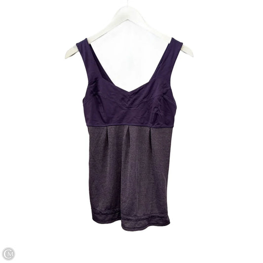Athletic Tank Top By Lululemon In Purple, Size: S