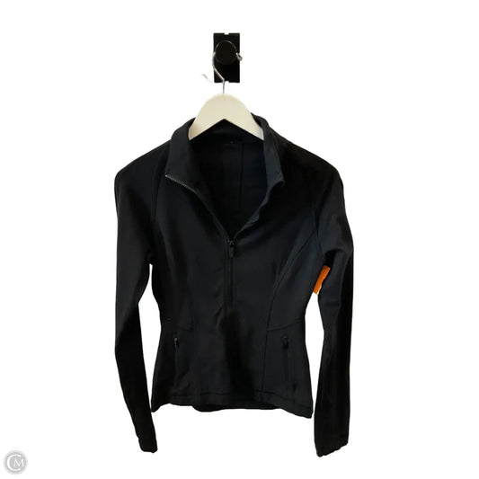 Athletic Jacket By Lululemon In Black, Size: S