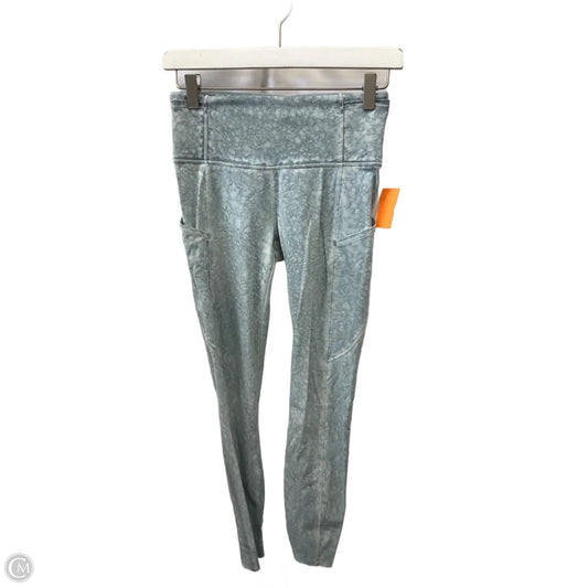 Athletic Leggings By Lululemon In Blue, Size: S