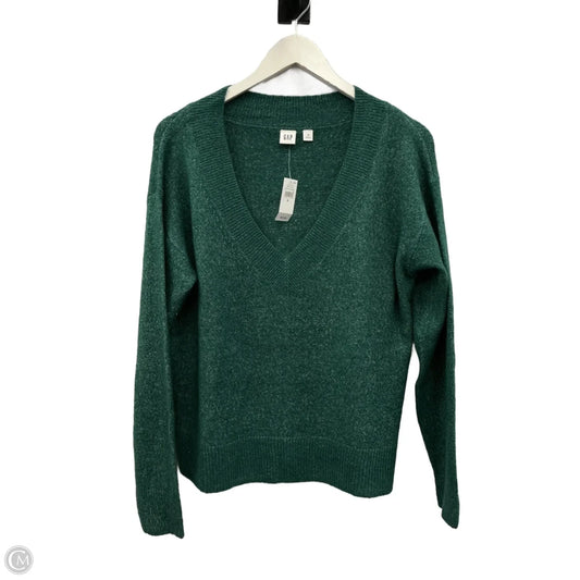 Sweater By Gap In Green, Size: S