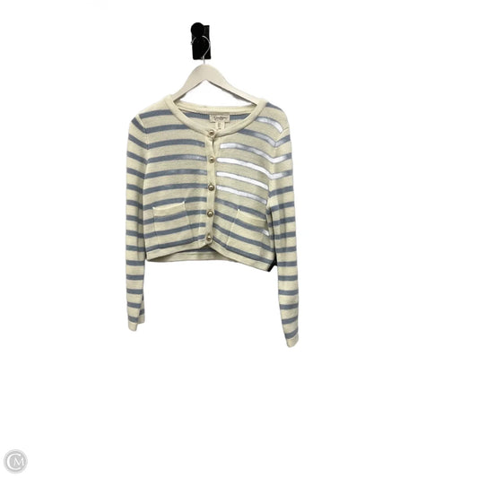 Cardigan By Jessica Simpson In Striped Pattern, Size: S