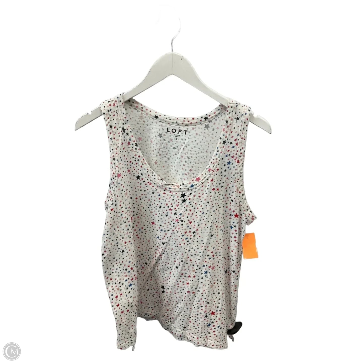Tank Top By Loft In Blue & Red & White, Size: S