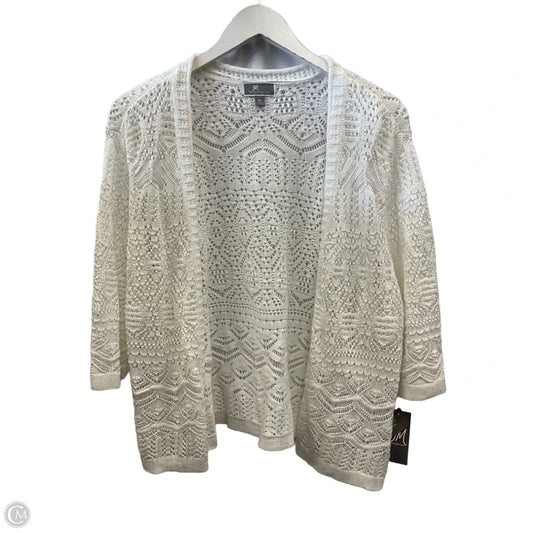Bolero By Jm Collections In White, Size: Xl