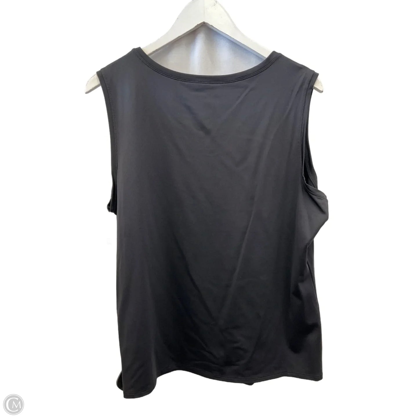 Tank Top By Dana Buchman In Black, Size: Xl