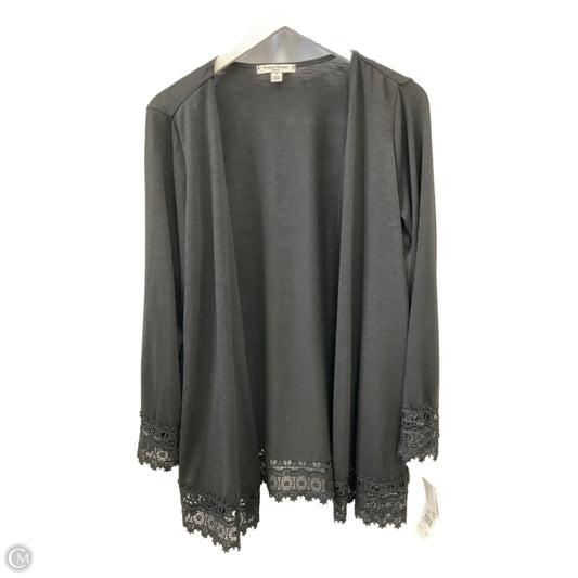 Cardigan By Studio Works In Black, Size: 1x
