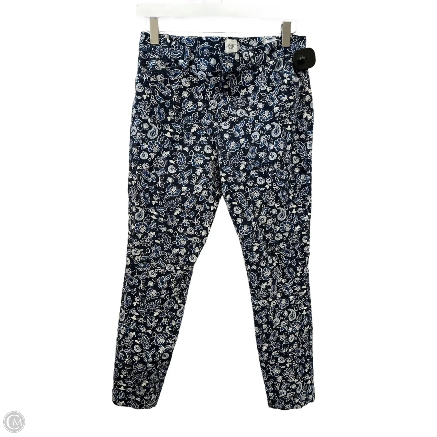 Pants Cropped By Gap In Navy, Size: 4