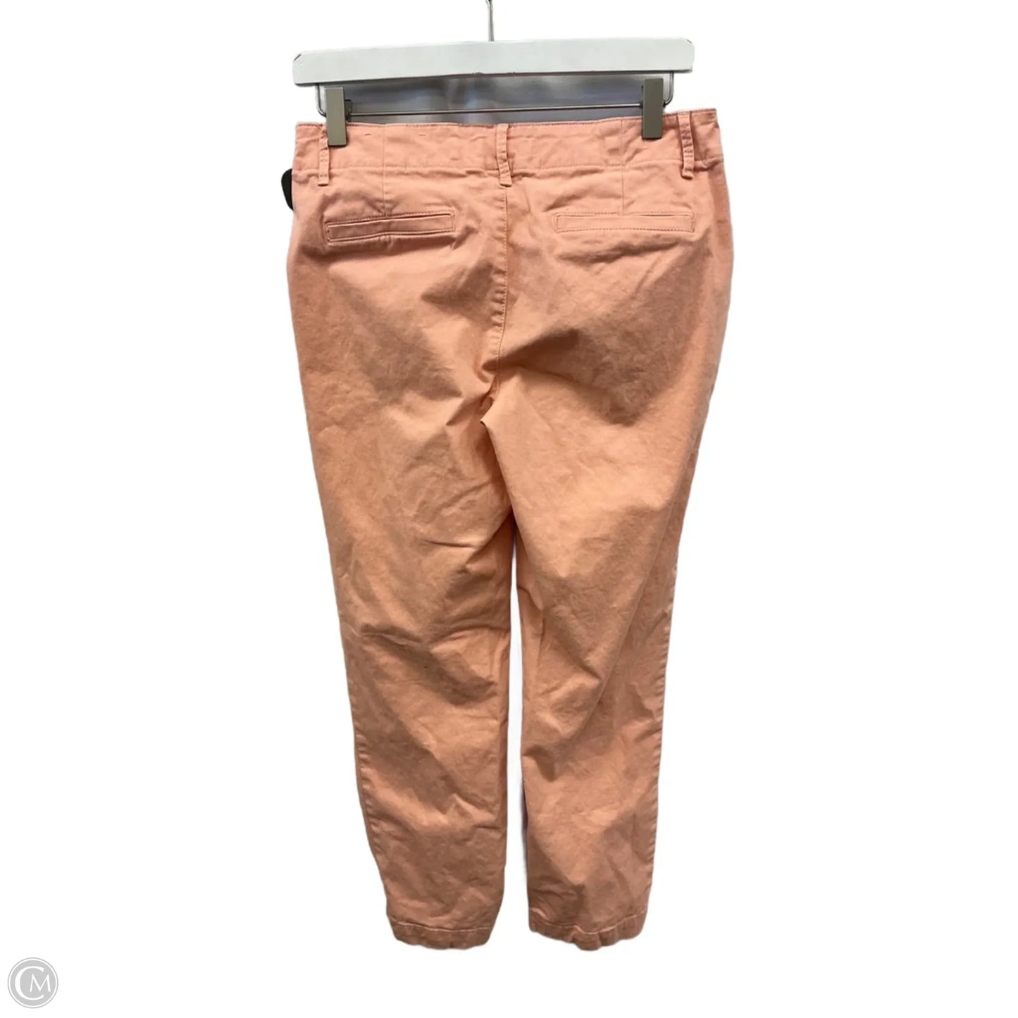 Pants Cropped By Loft In Peach, Size: 2