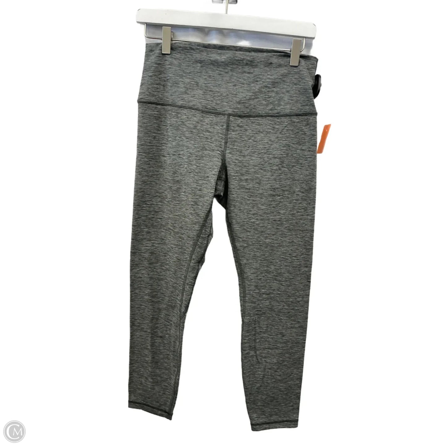 Athletic Leggings Capris By Lululemon In Grey, Size: M