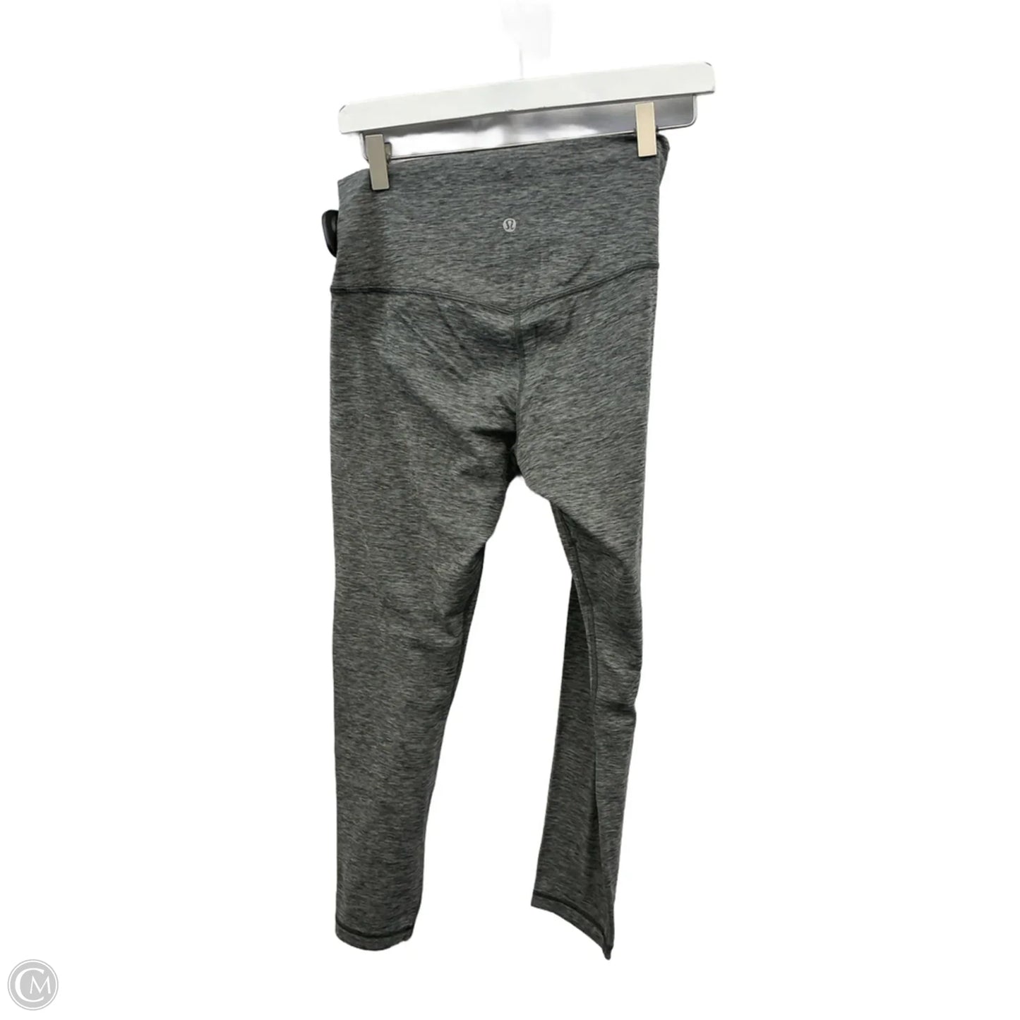 Athletic Leggings Capris By Lululemon In Grey, Size: M