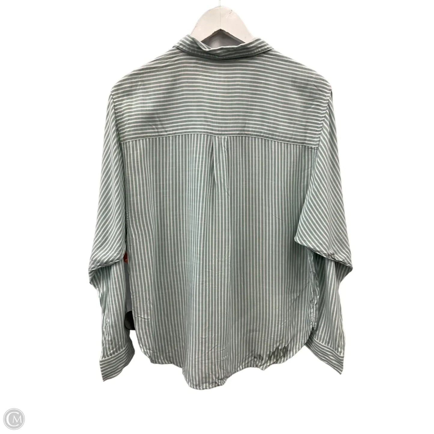 Top Long Sleeve By Beachlunchlounge In Striped Pattern, Size: S