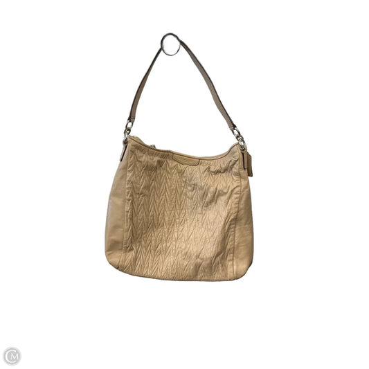 Handbag Designer By Coach, Size: Large