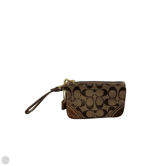 Wristlet Designer By Coach, Size: Small