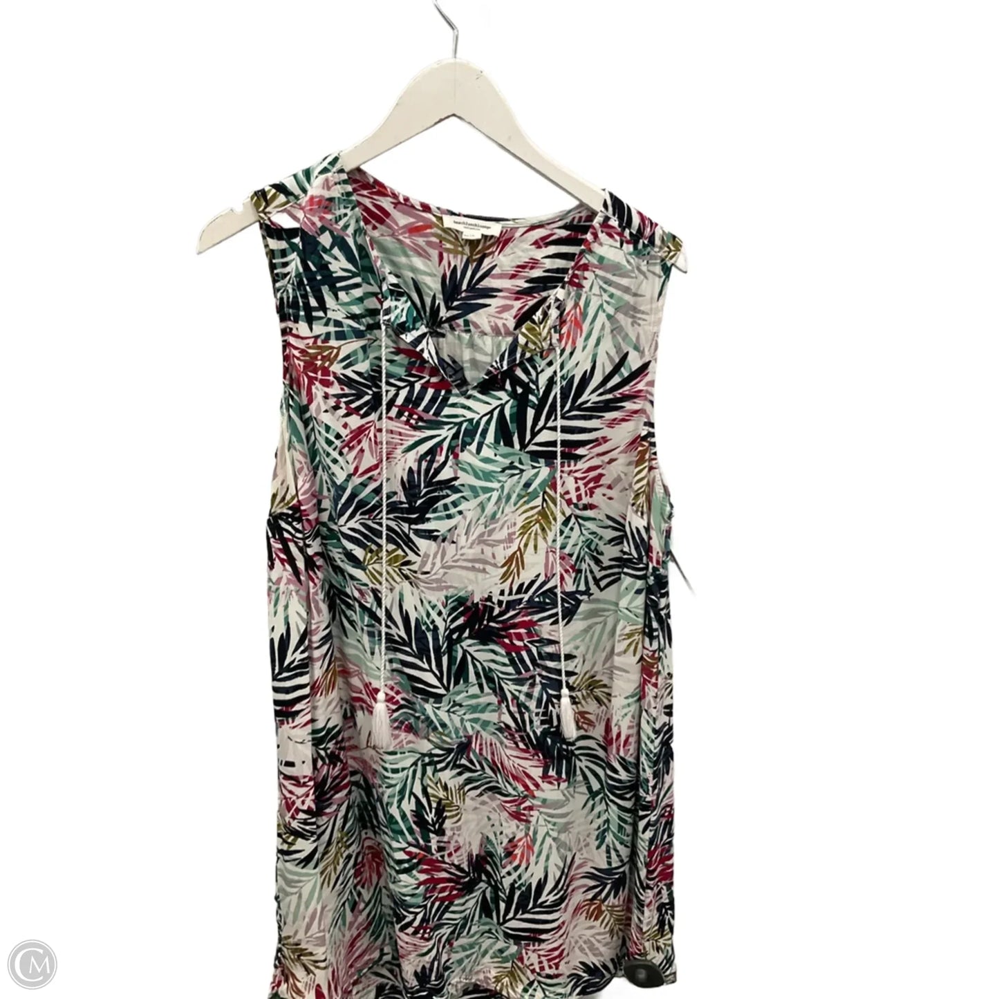 Swimwear Cover-up By Beachlunchlounge In Tropical Print, Size: 1x