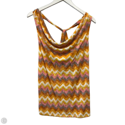 Top Sleeveless By Inc In Multi-colored, Size: L