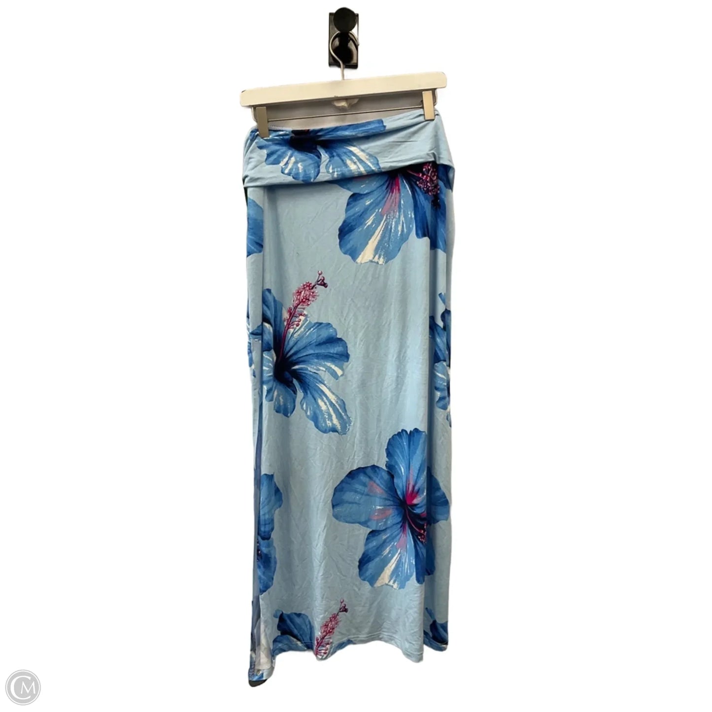 Skirt Maxi By No Boundaries In Blue, Size: 2x