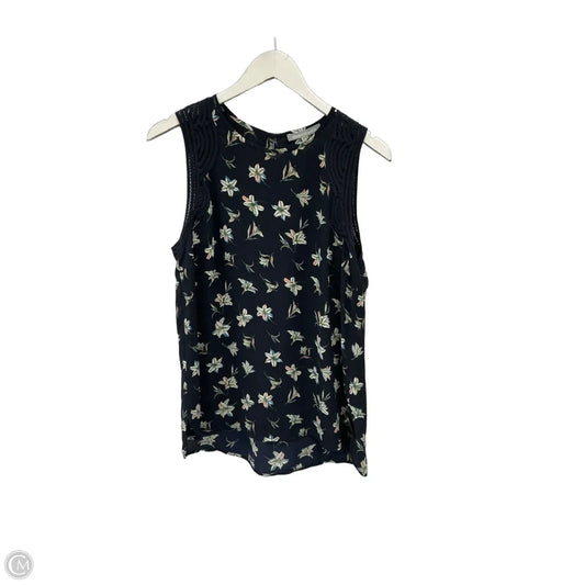 Top Sleeveless By Daniel Rainn In Navy, Size: M