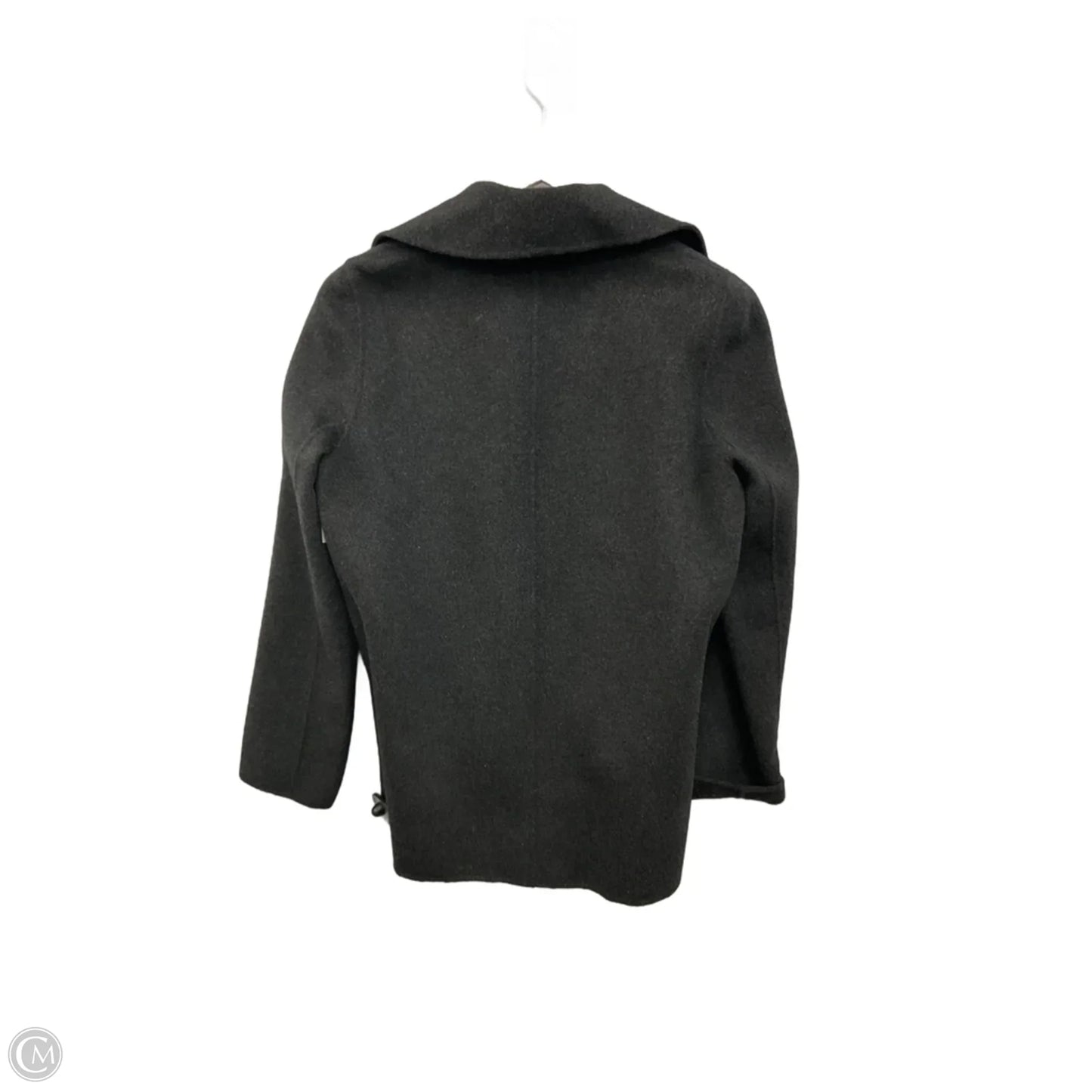 Coat Wool By Vince In Grey, Size: Xs